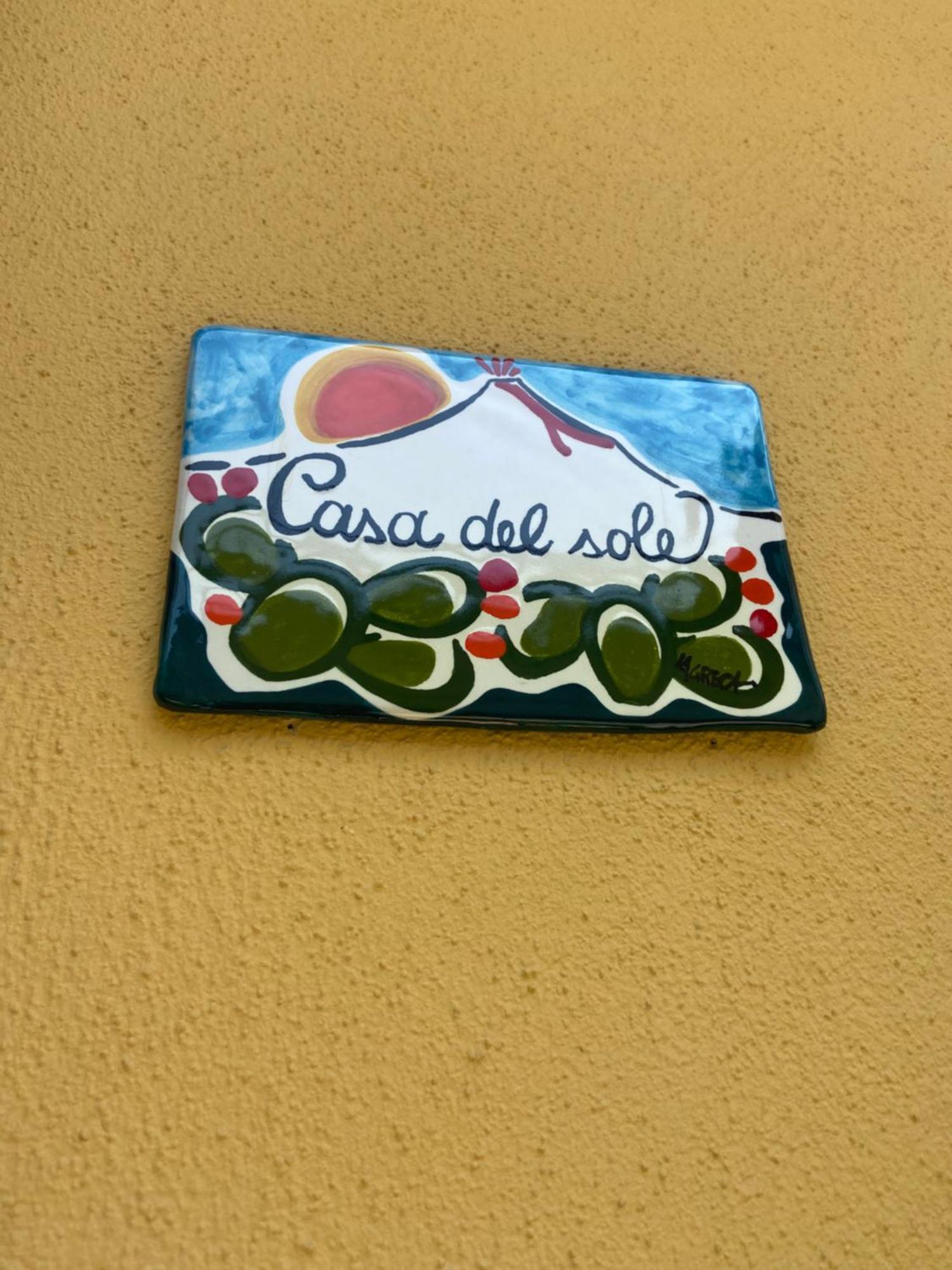 Вилла La Casa Del Sole Катания Экстерьер фото